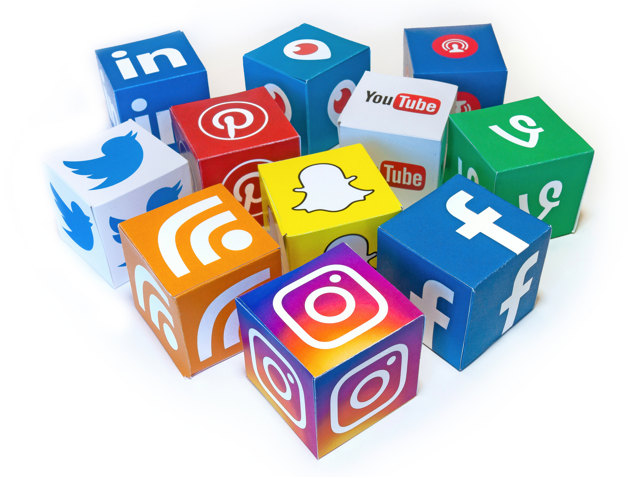 Social Media Mix 3D Icons - Mix #1